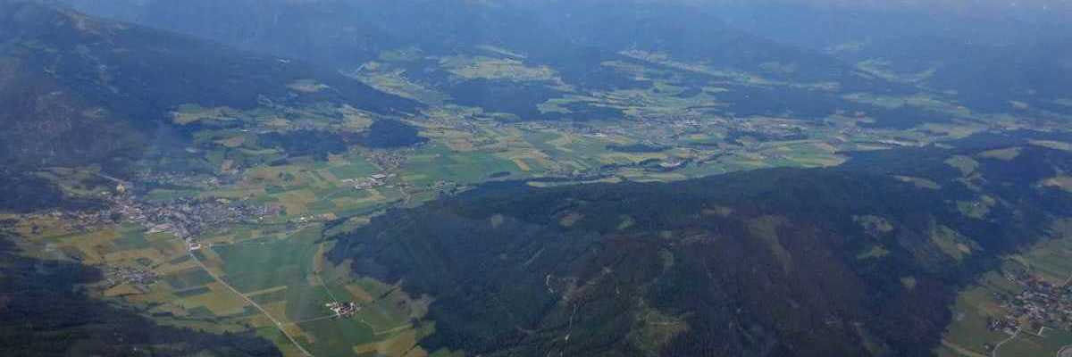 Flugwegposition um 12:46:21: Aufgenommen in der Nähe von Gemeinde St. Margarethen im Lungau, Österreich in 2518 Meter